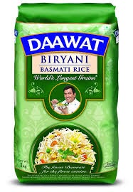 Daawat Biryani Basmati Rice 1kg.   World’s longest grains