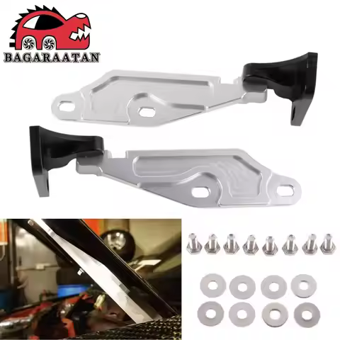 Billet Quick Release Hood Hinge Latch for Honda Acura 96-00 Civic Type R DC2 EK