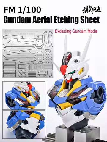 MSWZ MXR001 1/100 Metal Photo Etching Sheet, Detail Upgrade Parts for Gundam Aerial Witch From Mercu