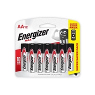 Energizer - Max Alkaline Power E91 AA Battery Value Pack 12AA