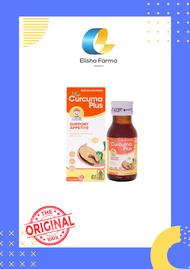 CURCUMA PLUS IMUNS JERUK Sirup 60ml - Vitamin untuk Meningkatkan Daya Tahan Tubuh Anak Kurkuma Plus 