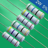 330K 330 kiloohm 330 Kohm 330 k Resistor 2 watt 2watt toleransi 5% 2w