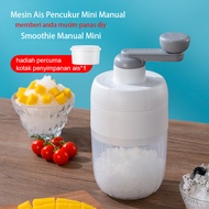 Pengisar Ais Batu Abc  mini ice maker Mesin es manual Manual Ice Shaver Machine  Pencukur Ais Manual