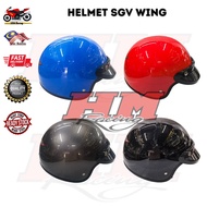 NEW SGV WING HELMET // 3 BUTTON // SGV HELMET WING HALF // SIRIM // ORIGINAL // TOPI KELEDAR SEPARUH