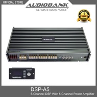 AUDIOBANK Car Audio DSP-A5 6-Channel DSP With 5-Channel Power Amplifier