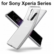 Sony Xperia 10 Plus 1 XZ2 Compact Clear Transparent TPU Case Soft Slim Fit Anti Fade Xperia XA3 XZ4 L3 L2 Cover