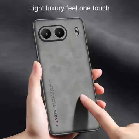 Original Funda For Oneplus Nord 4 5 13R 1+nord4 Case Sheep Skin Leather Shockproof Protective Cover