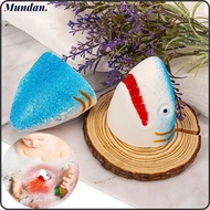 MUNDAN Shark Bath Bomb, Sea Animal Bubble Bath Bombs Adorable Color Jaws Bath Bomb, Natural Delightf