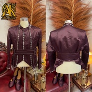 Javanese traditional groom's beskap groom's beskap/