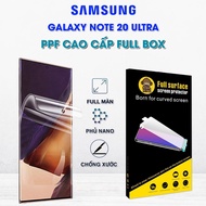 Samsung Note 20 Ultra full screen transparent PPF Moxiao Xing screen protector - Samsung Galaxy Note