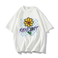 Pancoat2024 Summer New Style Casual T-Shirt Trendy Original Couple Clothes Short-Sleeved Top