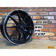 RAYS G25 JAPAN DESIGN 18INC ACCORD CIVIC FD FB INSPIRA LANCER ESTIMA CAMRY HRV CHR GOLF W176 W205 C1