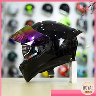 Full face helmet with 2 glasses roc 05 - genuine high quality full face helmet with free ROC helmet 