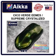 AIKKA Paints CK33/ Verde Eemes / Supreme Crystalized / Touch Up Paint / DIY Cat Spray Tin / Warna Ca