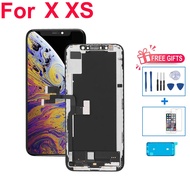 LCD Display For iPhone X XS Touch Screen Digitizer Assembly Replacement + Screen protector * 1 + Rep