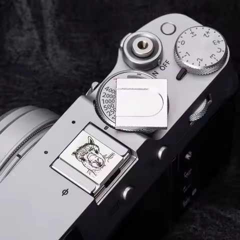 Camera Hot Shoe Cove Shutter Button For Fuji X100VI X100V XT20 XE5 XT30 Nikon ZFC Sony A7C2 ZV1 Leic