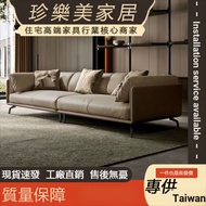Genuine Genuine Leather Sofa Three-Seat Sofa First Layer Cowhide Sofa Leather Sofa Inline Sofa Sitti