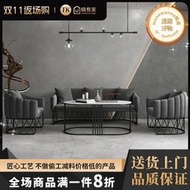 服裝店小沙發店鋪用工業風復古創意loft小戶型工作室美髮店小沙發