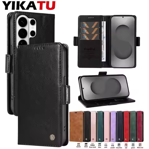 Fashion Wallet Case For Samsung Galaxy J4 J6 Plus J5 J7 Prime J3 2016 J1 Xcover7 5G J415 J330 J310 J