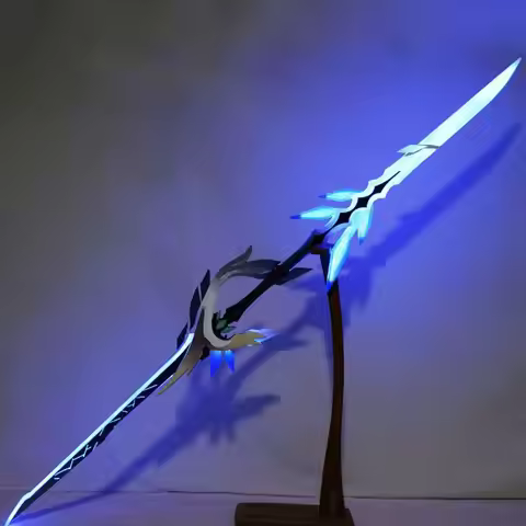 Skirk COS Luminous Sword Weapons Game Genshin Impact Cosplay Prop Model Halloween Christmas Fancy Pa