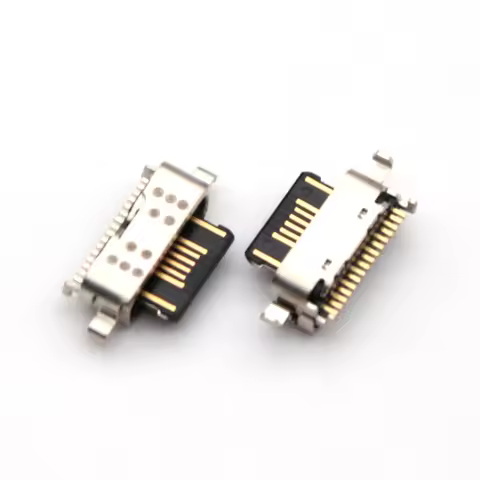 2PCS For Doogee S68 S59 N30 S58 V10 V20 / S90 S86 S88 Pro / S88 Plus USB Charging Dock Charge Socket