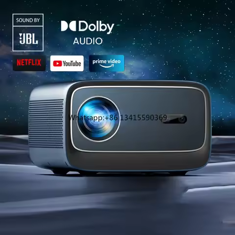 New Arrival /ODM K3 Global Version LED Projector 1500 ANSI Lumens 1080P 4K Support Outdoor Video Sma