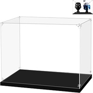 PIPART Display case for Lego two helmets, 43249 Stitch or 76781 Wednesday Enid's Dorm Room, 33 x 18