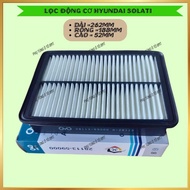 Engine Air Filter, Air Conditioner Air Filter for Hyundai Solati 12 seats, HD Starex, I20. Code 2811
