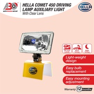 HELLA Comet 450 Driving Lamp Auxiliary Light with Clear Lens - 1FB 005 860 231