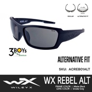 แว่นตา Wiley X รุ่น REBEL ALT ออกแบบมาให้ใส่สบายยิ่งขื้นสำหรับคนที่มีใบหน้าใหญ่