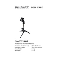 Dynamax PHAZDX-HM5 Professional Desk Stand For Microphone