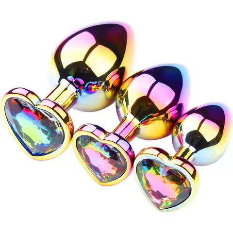 Premium Stainless Steel Anal Plug Metal Butt Plug for Adults Couple Play, Anal Training & Prostate S