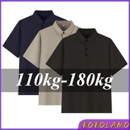 M-8XL Men's large short-sleeved shirt Versatile coat for lovers