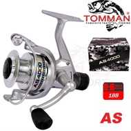(1000-6000) MESIN PANCING SPINNING TOMMAN AS 1+1BB SPINNING FISHING REEL WITH HIGH QUALITY SUPER STR
