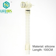 Reusable L-Shaped Rotary Joint Anesthesia Breathing Circuit Anesthesia extension tube Retractable Su