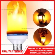3 Mode 9 Watt Flame LED Bulb (3Watt + 3Watt + 3Watt) Decorative Lights Flame Fire Led Torch Lights