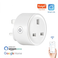 zemismart Tuya Smart WiFi /Zigbee Plug UK 3pin Outlets APP Remote Timer Control Work with Alexa APP Voice Control 16A Smart Sockets Energy Monitor