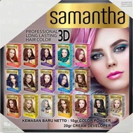 SAMANTHA PROFESIONAL HAIR COLORANT / PEWARNA RAMBUT SAMANTHA / SEMIR RAMBUT SAMANTHA / samantha hair