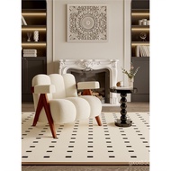 LB1K Medieval Style Living Room Sofa Small Apartment Beauty Salon B & B B Balcony Rest Area Receptio