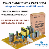 AC Matic Adaptor PSU Power Supply Receiver Nex parabola Mengatasi Receiver Mati