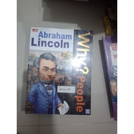 Why book? Abraham lincoln