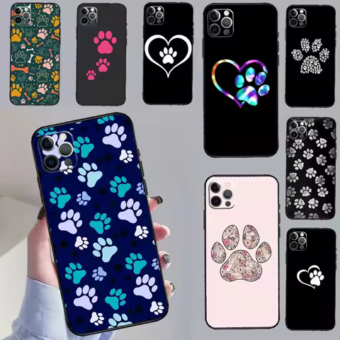 Dog Paw For Huawei Nova 5T 9 10 SE 7i 8i 11i 12i Y73 Y72 Y61 Y91 Y60 Y70 Y90 P20 P30 P40 Lite Case
