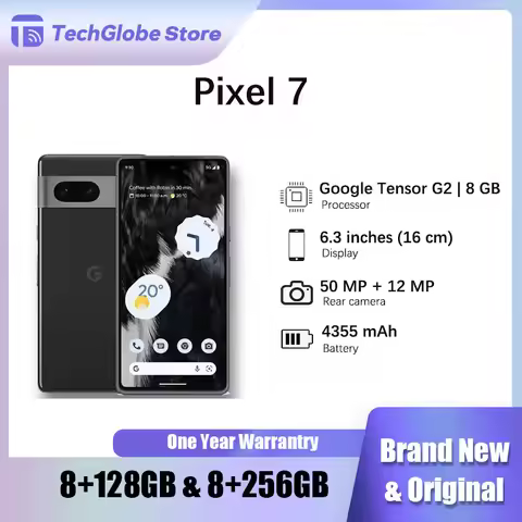 Google Pixel 7 Pixel7 5G Smartphone 6.3" 8GB RAM 128G ROM Mobile Octa Core Cell Original Unlocked Ph