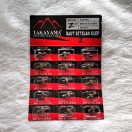 Supra gran karisma valve adjustment bolt 90012-333-000 PRICE FOR 1PCS original TAKAYAMA