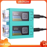 For NerdMiner V2 Miner 78KH/Sx2 Dual Screen BTC Solo Lottery Miner Bitcoin Nerd Miner Lottery Miner