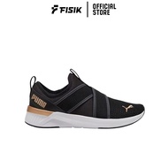 Puma SOFTRIDE HARLI SLIP ON WOMEN'S RUNNING SHOES-PUMA BLACK-PUMA WHITE PUM31147101