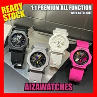 STOCK MY 1:1 PREMIUM CASIO G-SHOCK PINK WHITE BLACK GREY GA-2300 BNB FIT ORI digital-analog combinat