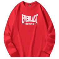 VIRAL EVERLÄST B0XING LONG SLEEVE T-SHIRT 100% COTTON XS-5XL PREMIUM QUALITY READY STOCK