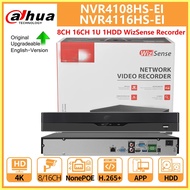 {HOT DFUJDUJJGFS 590} Dahua 8CH 16CH เครือข่าย WizSense NVR เครื่องบันทึกวีดีโอ4K 8MP 12MP NVR4108HS