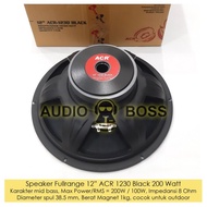 Speaker 12 inch 12" Full Range ACR 1230 BLACK - Speaker ACR